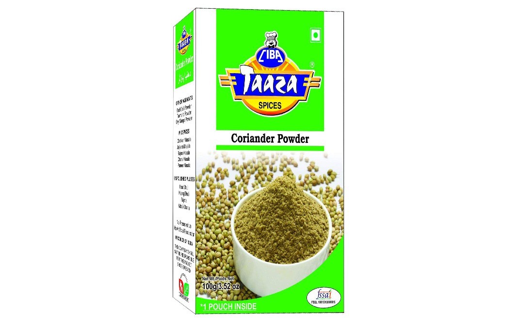 Ciba Taaza Coriander Powder    Box  100 grams